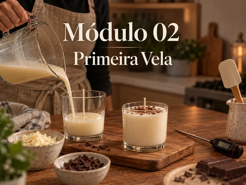 Capa do Módulo 02: Primeira Vela