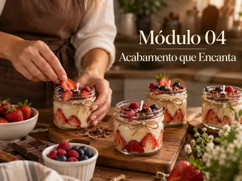 Capa do Módulo 04: Acabamento que Encanta